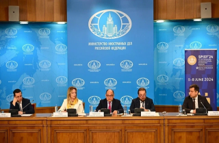 Туркменская делегация приняла участие в презентации форума ПМЭФ-2024