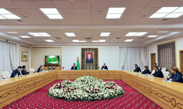 Представители Меджлиса Туркменистана встретились с китайской делегацией