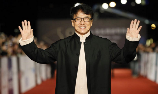 Известный актер Джеки Чан справил свое 70-летие