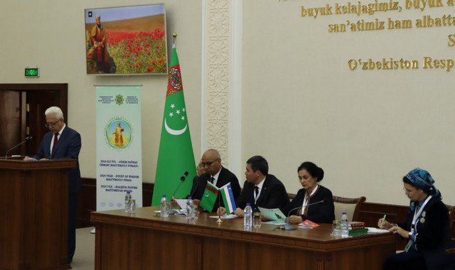 Посольство Туркменистана провело конференцию в честь Махтумкули в Ташкенте