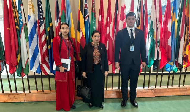 Туркменская делегация приняла участие в Молодёжном форуме ЭКОСОС