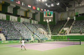 Туркменские теннисисты успешно стартовали на Ashgabat open 2024