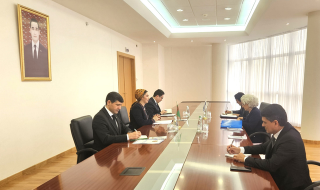 В МИД Туркменистана состоялась встреча с делегацией ОБСЕ