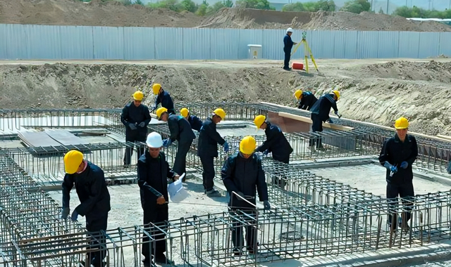На севере Туркменистана строят новый Центр здоровья