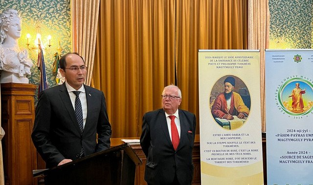 Посольство Туркменистана организовало культурное мероприятие во французском городе Мезон-Лаффите