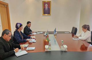 Замглавы МИД Туркменистана провела переговоры с новым послом Никарагуа