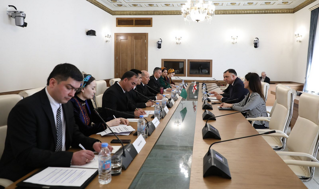 Делегация Меджлиса Туркменистана провела встречу в Парламенте Грузии
