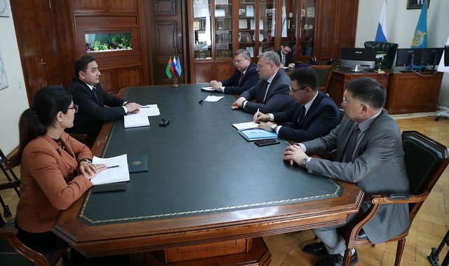 Новый консул Туркменистана встретился с губернатором Астраханской области