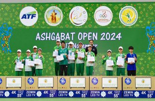 В Ашхабаде завершился международный теннисный турнир Ashgabat Open 2024