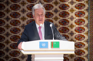 В Ашхабаде открыли здание представительства при участии главы ООН