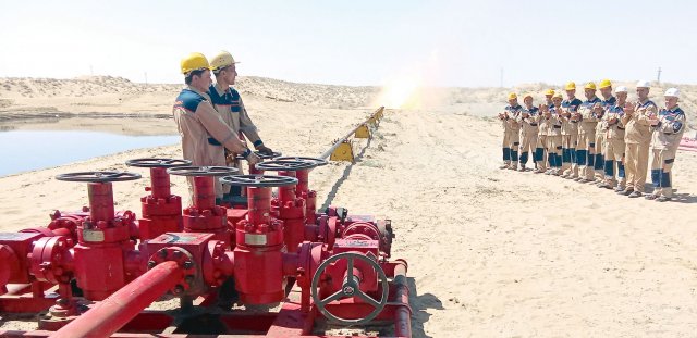 Геологи Туркменистана получили промышленно значимые притоки природного газа с трёх месторождений