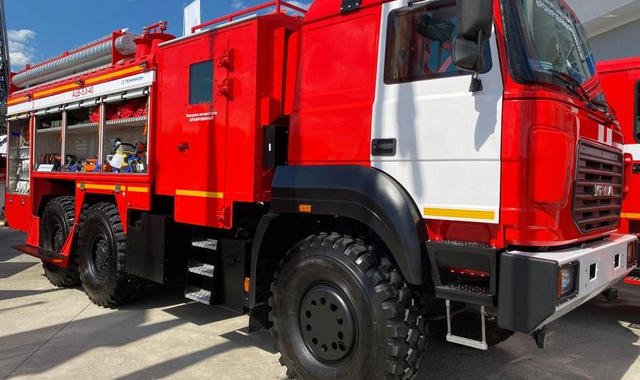В России разработали бронированную пожарную машину
