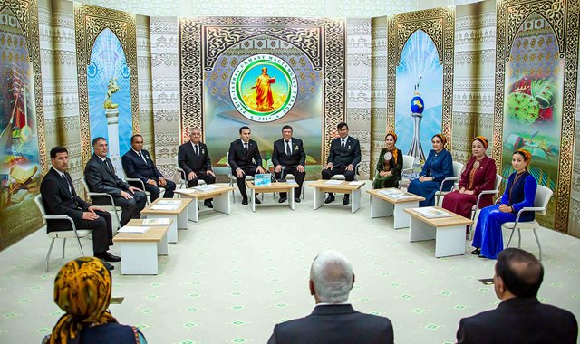 В городе Аркадаг обсудили культурное наследие туркменского народа