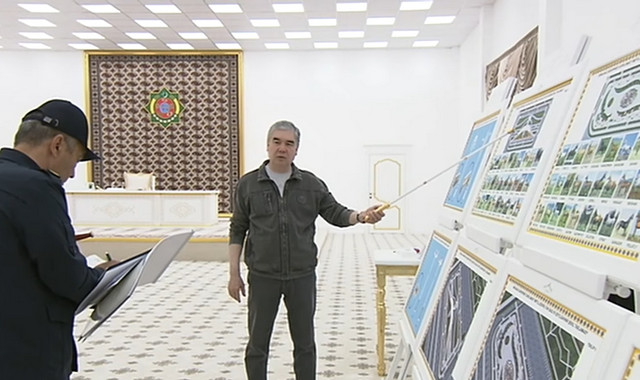 Гурбангулы Бердымухамедов ознакомился с проектами новостроек города Аркадаг