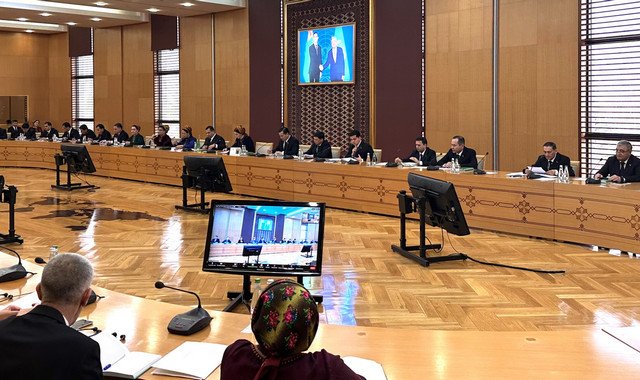 В здании МИД Туркменистана обсудили реализацию программ сотрудничества с ООН