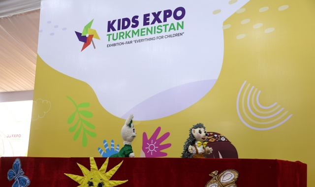 В Ашхабаде начала свою работу выставка-ярмарка «Kids Expo: Всё для детей»