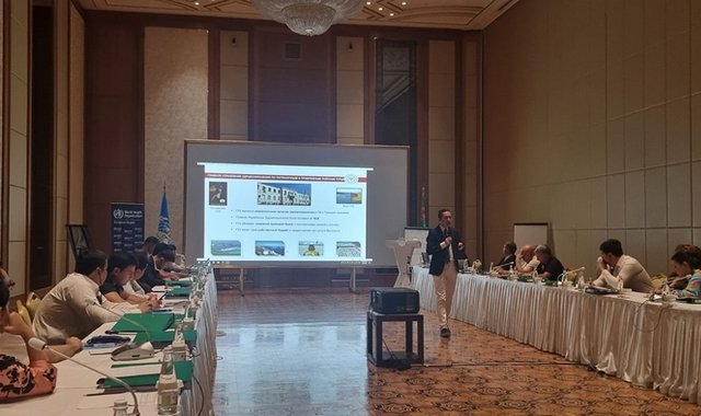 ВОЗ в Туркменистане провел обучающий курс по санитарной проверке судов