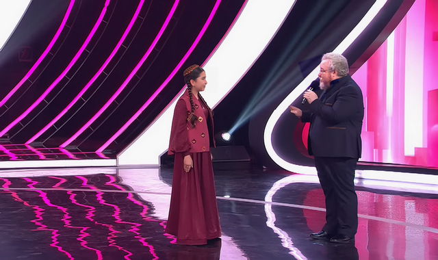 Участница из Туркменистана отличилась своим талантом на российском шоу