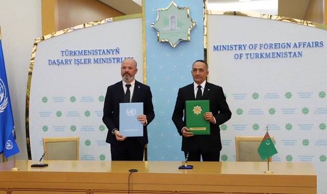 Туркменистан и ПРООН подписали соглашение о закупке медицинских продукций