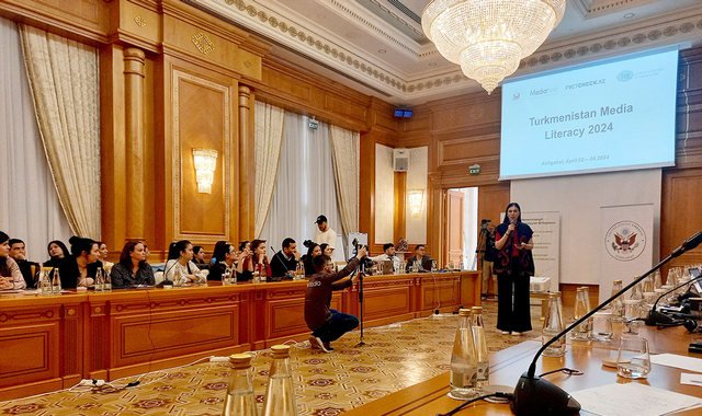 В Ашхабаде завершился интенсив в рамках проекта Turkmenistan Media Literacy 2024