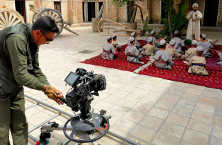 Узбекские кинематографисты начали съемки фильма о Махтумкули в Туркменистане