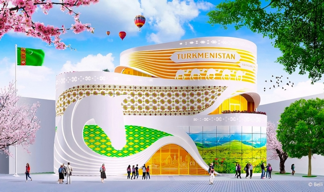 Оргкомитет EXPO 2025 Osaka Kansai представил дизайн павильона Туркменистана