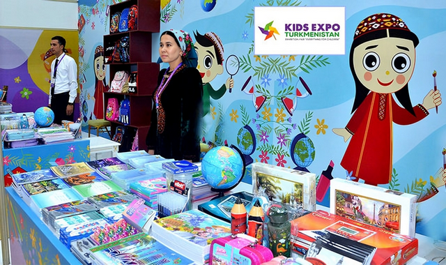 Международная выставка «Kids Expo: всё для детей» завершила работу в Ашхабаде