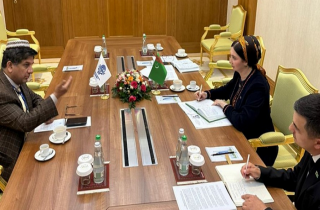 Замглавы МИД Туркменистана встретилась с президентом Института культуры ЭКО