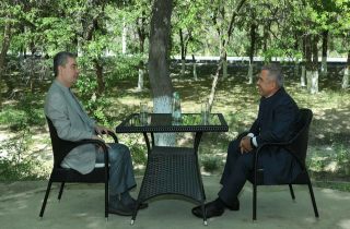 Герой-Аркадаг Туркменистана провел встречу с Рустамом Миннихановым