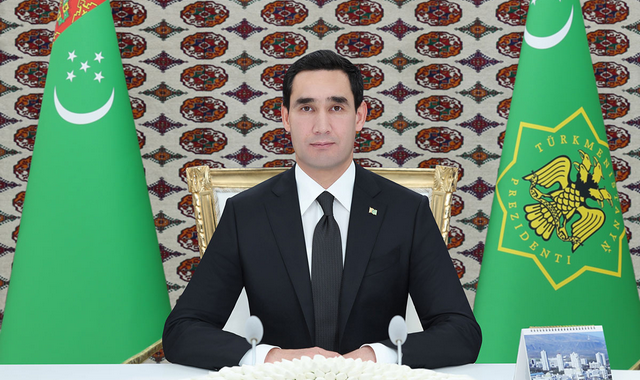 Глава Туркменистана выступил на открытии участка автобана Ашхабад-Туркменабат