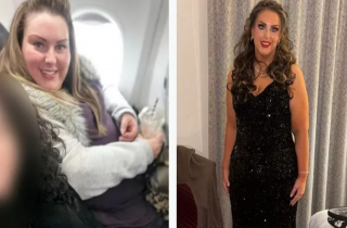 Женщина, не сумевшая пристегнуться в самолете, похудела на 70 кг из-за стыда