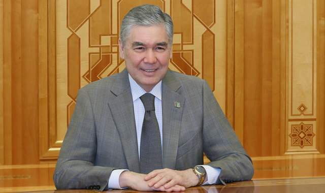 Герой-Аркадаг Туркменистана поздравил главу государства со священным праздником