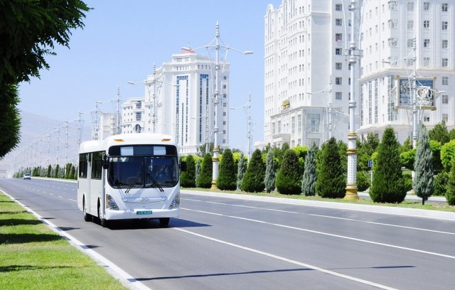 В Ашхабаде изменены маршруты автобусов под номером 40 и 113